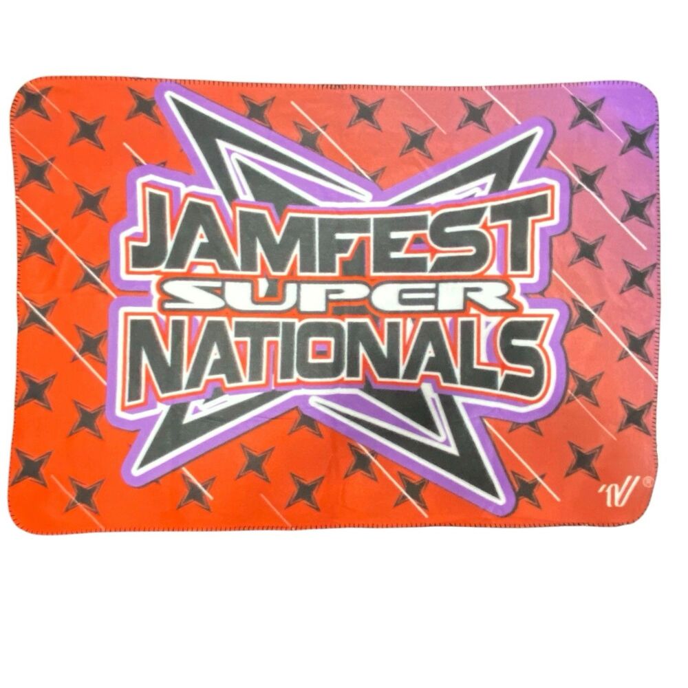 JAMFEST National Championship Fleece 36x50 Blanket Cheerleading
